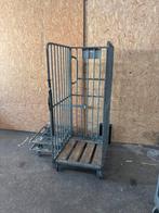 Rolcontainer Magazijn met Houten Bodem, Ophalen