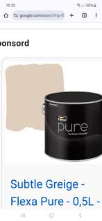 Flexa Pure, Minder dan 5 liter, Ophalen of Verzenden, Zo goed als nieuw, Verf