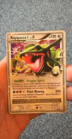 Pokemon rayquaza C lvl X, Hobby en Vrije tijd, Verzamelkaartspellen | Pokémon, Ophalen of Verzenden, Zo goed als nieuw, Losse kaart