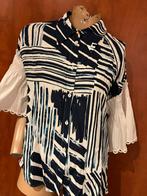 TWINSET blouse met mooie mouwen M  origineel ZGAN, Maat 38/40 (M), Twinset, G, Wit