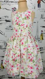 Ralph Lauren linnen gebloemde jurk maat 5 NIEUW, Nieuw, Ralph Lauren, Jurk of Rok, Ralph Lauren EU