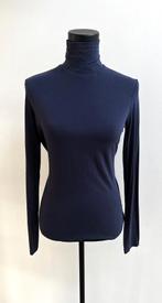 Z.G.A.N! Max Mara Weekend Multif shirt top hoge hals blauw L, Maat 42/44 (L), Zo goed als nieuw, Lange mouw, Weekend Max Mara