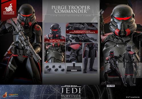 Hot Toys Star Wars Jedi Survivor Purge Trooper Commander, Verzamelen, Star Wars, Nieuw, Actiefiguurtje, Ophalen of Verzenden