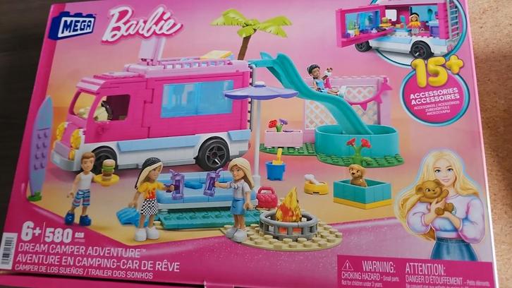 **NIEUW Mega BARBIE dream camper, Kinderen en Baby's, Speelgoed | Bouwstenen, Nieuw, Overige merken, Ophalen