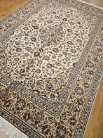 Vintage handgeknoopt perzisch tapijt kashan 283x201, Crème, Gebruikt, Perzisch, 200 cm of meer