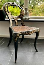 Sierlijke stoel met parelmoer ingelegd, Antiek en Kunst, Ophalen