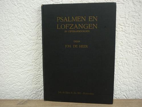 De Heer; Psalmen Lofzangen in Cijferakkoorden + Toonwijzer, Muziek en Instrumenten, Bladmuziek, Gebruikt, Overige soorten, Religie en Gospel