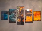Diamond painting vijfluik, Antiek en Kunst, Kunst | Schilderijen | Modern, Ophalen of Verzenden