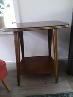 T.V Tafeltje jaren 60, Ophalen, 25 tot 50 cm, Rechthoekig, 50 tot 100 cm