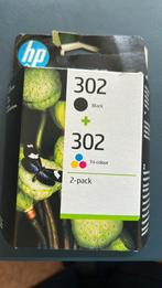 HP 302 originele zwarte/drie-kleuren inktcartridges, 2-pack, Computers en Software, Printerbenodigdheden, Ophalen of Verzenden