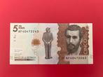 Colombia 5000 pesos 2018 UNC, Postzegels en Munten, Bankbiljetten | Amerika, Verzenden, Zuid-Amerika, Los biljet