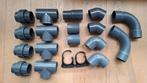 Set PVC-U 10 bar (PN10) drukbuis lijmkoppelingen, Doe-het-zelf en Verbouw, Buizen en Afvoer, Bochten, Pvc, Nieuw, Ophalen of Verzenden