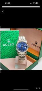Rolex 16200 datejust 36mm, Sieraden, Tassen en Uiterlijk, Horloges | Heren, Ophalen of Verzenden, Zo goed als nieuw, Staal, Rolex
