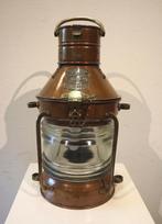 Koperen scheepslamp, ankerlicht Tung Woo, Antiek en Kunst, Ophalen of Verzenden