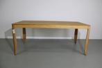 Moooi Monster tafel 180/90, Eiken white washed, Verzenden, 50 tot 100 cm, Zo goed als nieuw, Vijf personen of meer