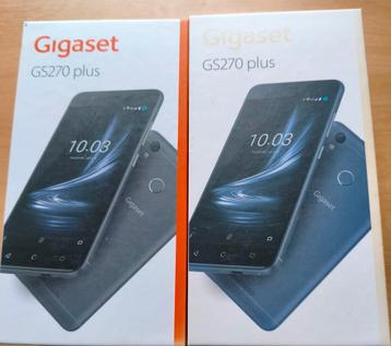 2 Gigaset GS 270 plus gsm's beschikbaar voor biedingen