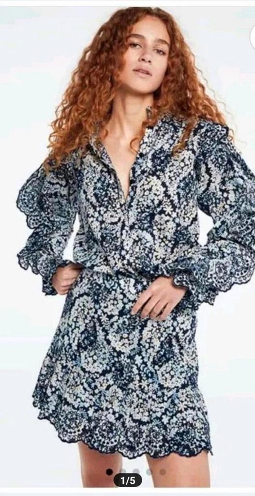 Fabienne Chapot Tilly rok maat 38 *nieuw *, Kleding | Dames, Rokken, Nieuw, Maat 38/40 (M), Blauw, Ophalen of Verzenden