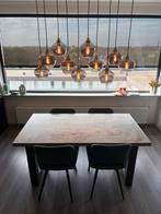 Houten Eettafel Mango, Huis en Inrichting, Tafels | Eettafels, Ophalen, Zo goed als nieuw