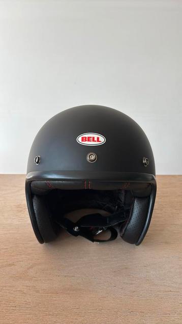 Nooit gedragen Bell Custom 500 mat zwart jethelm  beschikbaar voor biedingen