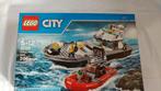 Lego politie boot set 60129, Kinderen en Baby's, Speelgoed | Duplo en Lego, Ophalen of Verzenden, Zo goed als nieuw, Complete set