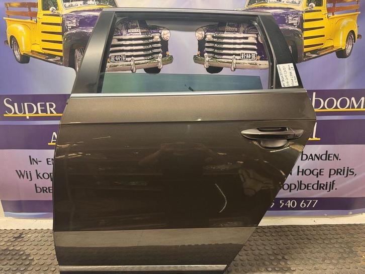 Passat b7 achterdeur links LB8R, Auto-onderdelen, Carrosserie en Plaatwerk, Deur, Volkswagen, Achter, Links, Gebruikt, Ophalen