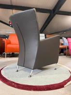Showmodel Montis Windy Fauteuil Bruin leer Design stoel, Huis en Inrichting, Fauteuils, Nieuw, Ophalen of Verzenden, Montis, Leer