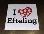 Efteling sticker I love Efteling wit, Verzamelen, Ophalen of Verzenden, Nieuw, Gebruiksvoorwerp