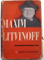 Maxim Litvinoff 1943 A.U. Pope - Rusland Diplomaat USSR, Antiek en Kunst, Ophalen of Verzenden