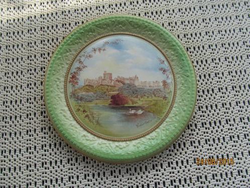 Groen bord met Windsor castle., Antiek en Kunst, Curiosa en Brocante, Ophalen of Verzenden