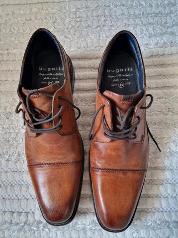 Bugatti lederen schoenen maat 44. beschikbaar voor biedingen