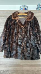 Echte korte nerts bontjas mt 42, Kleding | Dames, Ophalen, Zo goed als nieuw, Maat 42/44 (L)