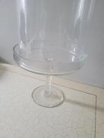 glazen bokaal, stolp op voet foto 1 t/m 3, Huis en Inrichting, Ophalen, Heikant 21 Kaatsheuvel, Belle Vieille Brocante, Zo goed als nieuw