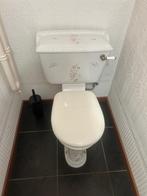 Vintage toilet en wastafel, Doe-het-zelf en Verbouw, Sanitair, Ophalen, Gebruikt, Toilet