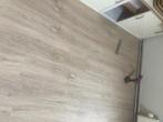 PVC Klik vloer 12-13 m2, Huis en Inrichting, Stoffering | Vloerbedekking, Vinyl, Eiken gekalkt, Gebruikt, Bruin