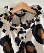 Lady Day NIEUW mouwloze top / blouse Leopard ruffle maat L, Lady Day, Bruin, Verzenden, Maat 42/44 (L)
