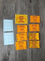 Radio SEM Unimog Iltis antenne waarschuwings sticker, Ophalen of Verzenden, Landmacht, Duitsland, Overige typen