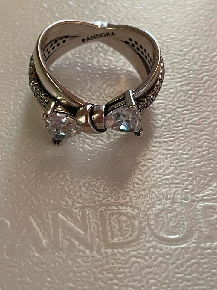 ~.~ Pandora ring ~ maat 52 ~.~, Sieraden, Tassen en Uiterlijk, Ringen, Zo goed als nieuw, Dame, 20 of groter, Zilver, Zilver, Ophalen of Verzenden