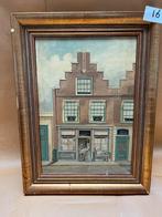 Drie schilderijtjes met landschap, Ophalen of Verzenden