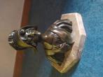 bronzen beeld art deco, Antiek en Kunst, Antiek | Koper en Brons, Ophalen of Verzenden, Brons