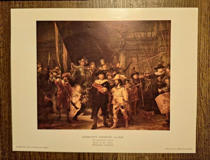 Macaroni Soubry 14 kunstenaars, gedrukte kunstplaten, Antiek en Kunst, Kunst | Overige Kunst, Ophalen of Verzenden