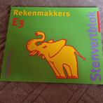 Groep 3 rekenen Stenvertblok rekenmakkers E3 bekadidact, Ophalen of Verzenden, Nieuw