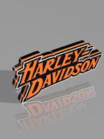 Harley Davidson LED Reclamebord - Mancave Blikvanger!, Ophalen of Verzenden