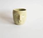 Bloempotje voor klein plantje op stekje sint kerst cadeau, Rond, Ophalen of Verzenden, Zo goed als nieuw, Aardewerk