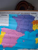 Schoolplaat  Europa, Ophalen of Verzenden, Natuur en Biologie