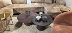 Ronde Salontafel 80 & 66 cm Bruin | Showmodel Hoge korting!