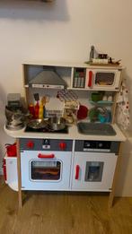 Lidl keuken met veel toebehoren, Ophalen, Gebruikt, Hout, Speelkeuken