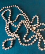 Oude Kerstslinger Glaskralen, Diversen, Kerst, Ophalen of Verzenden, Gebruikt