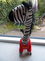 Zebrapaard zebra met super lange nek Wieb Wiep Teddy Wibra, Ophalen of Verzenden, Zo goed als nieuw, Overige typen