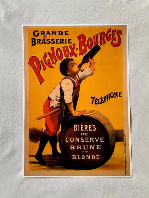 Franse Posters, Verzamelen, Posters, Zo goed als nieuw, Rechthoekig Staand, Ophalen of Verzenden