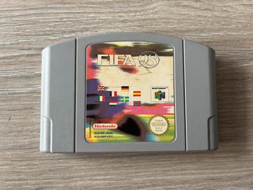 FIFA 98 voor de Nintendo 64. beschikbaar voor biedingen